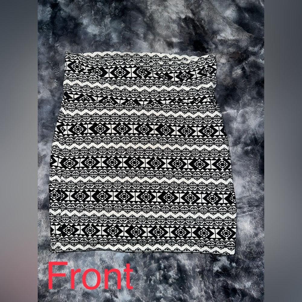 Juniors Charlotte Russe Short Cotton Skirt